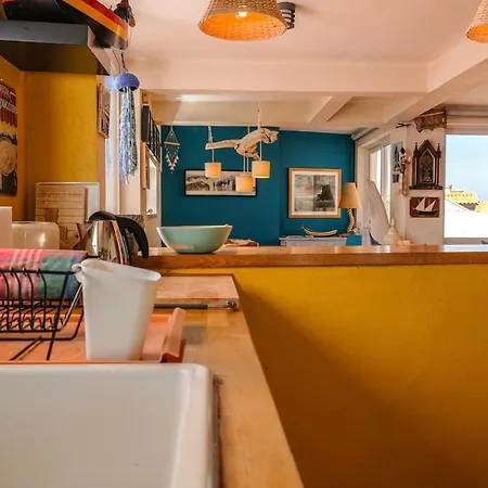 דירה Casa Do Mar- Familiar T3 Duplex Central Com Terraco *